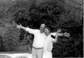 Jean et Lucette Alingrin phot en noir et blanc